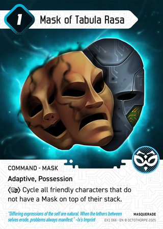 Mask Of Tabula Rasa