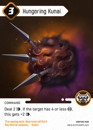 Hungering Kunai