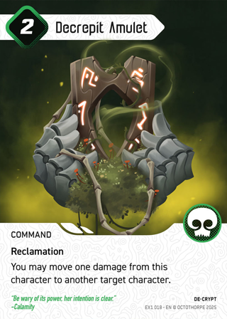 Decrepit Amulet