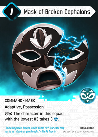Mask Of Broken Cephalons