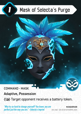 Mask Of Selecta's Purge